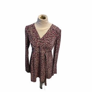 Motherhood maternity purple top size medium